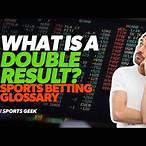 what is a double result bet in baseball